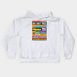 Mexican Phrases Kids Hoodie